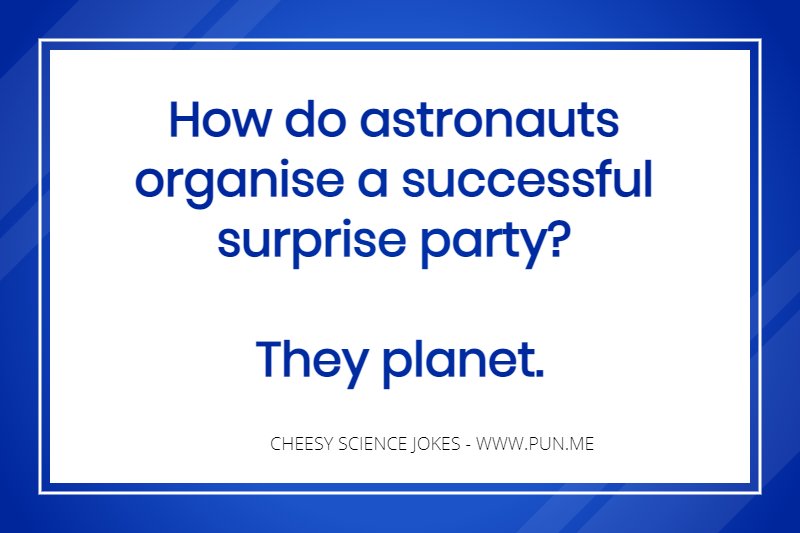 Cheesy science 
