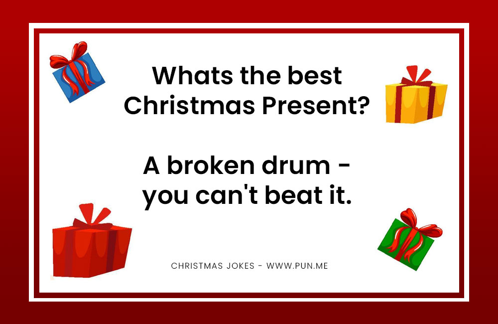 Christmas present joke