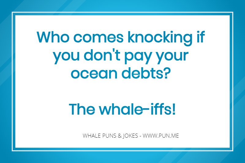 Joke about whales