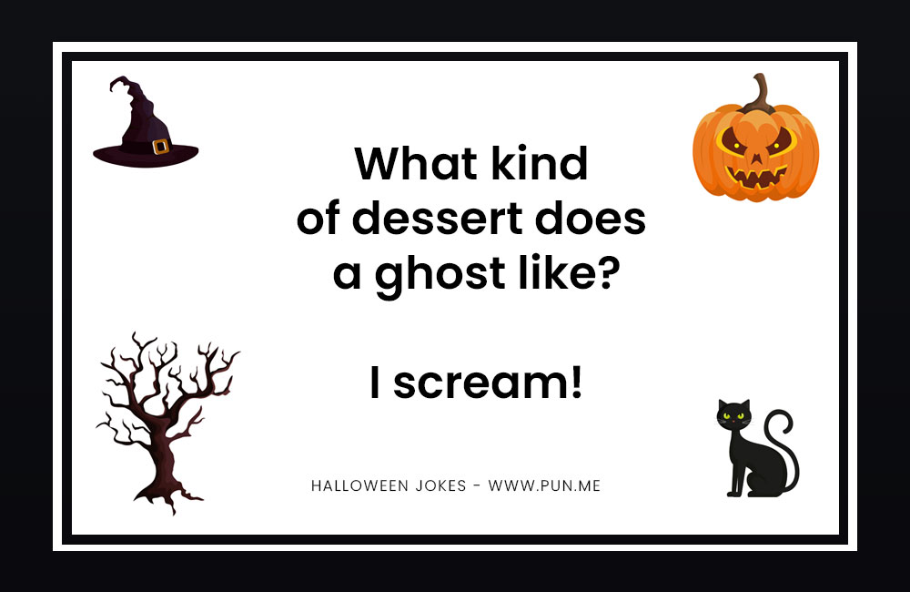 Ghost favorite dessert